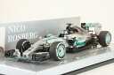 ミニチャンプス 1/43 メルセデスAMG ペトロナスF1チーム W06 ハイブリッド 2015 マレーシアGP No.6 N.ロズベルグ スペシャルver. 限定350pcs 完成品ミニカー 417150006