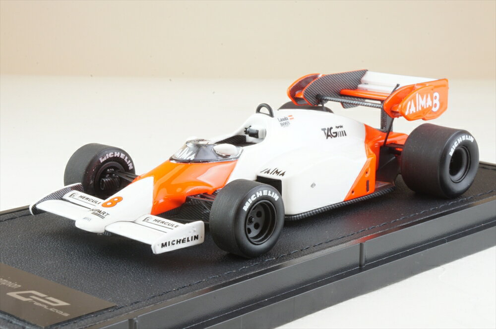 GPレプリカーズ 1/43 マクラーレン MP4/2 No.8 F1 N.ラウダ 完成品ミニカー GRP43017A