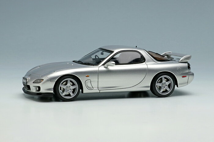 ヴィジョン 1/43 マツダ RX-7 FD3S Type RS 1999 ハイライトシルバーメタリック 完成品ミニカー VM179E