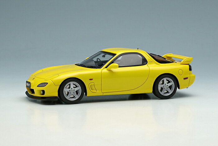 ヴィジョン 1/43 マツダ RX-7 FD3S タイプR バサーストR 2001 サンバーストイエロー 完成品ミニカー VM220A