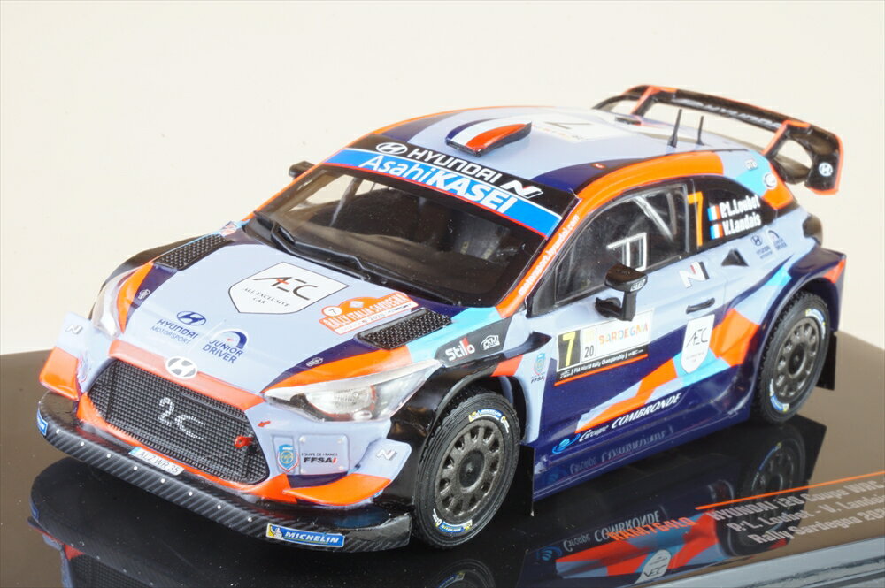 イクソ 1/43 ヒュンダイ i20 クーペ No.7 2020 WRC ラリー・サルデーニャ P-L.ルーベ/V.ランダイス 完成品ミニカー RAM764LQ