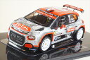 イクソ 1/43 シトロエン C3 R5 No.30 2020 WRC ACIラリー・モンツァ Y.ロッセル/B.Fulcrand 完成品ミニカー RAM775