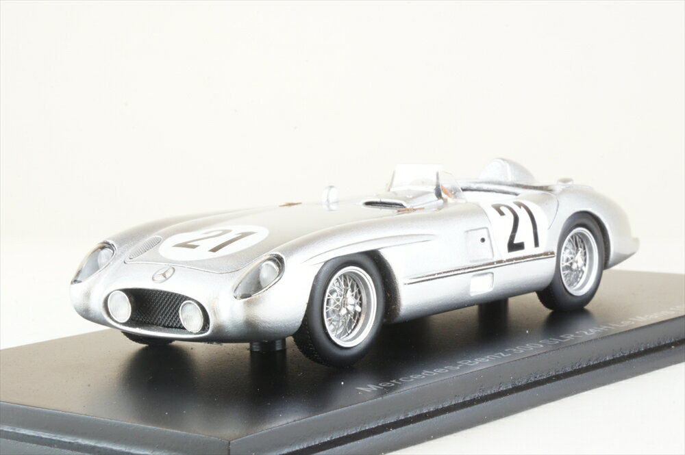 スパーク 1/43 メルセデス-ベンツ 300 SLR No.21 1955 ル・マン24時間 K.クリング/A.シモン 完成品ミニカー S4735