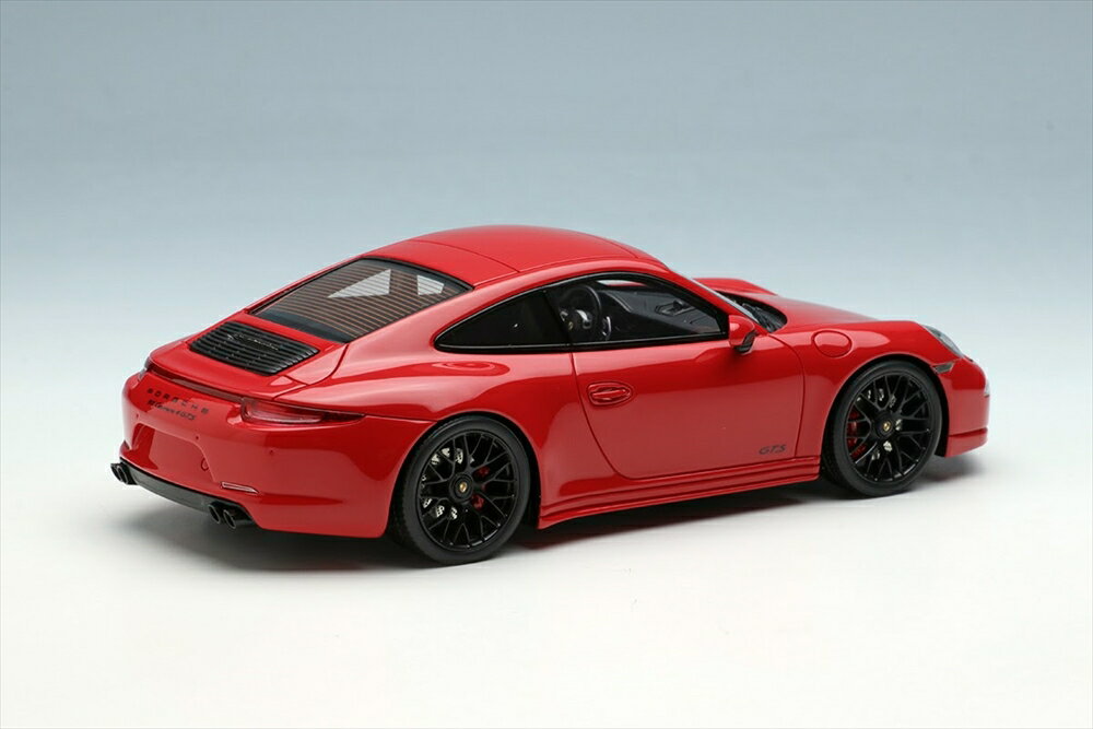 アイドロン1/43ポルシェ911991カレラGTS2014ガーズレッド完成品ミニカーEM629B