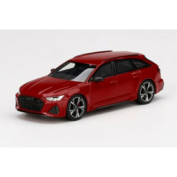 トゥルースケール 1/43 アウディ RS 6 アバント タンゴレッド 完成品ミニカー TSM430539