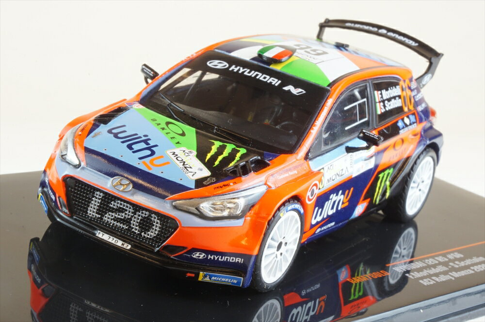 イクソ 1/43 ヒュンダイ i20 R5 No.66 2020 WRC ACIラリー・モンツァ F.Morbidelli/S.Scattolin 完成品ミニカー RAM780LQ