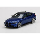 トゥルースケール 1/43 BMW M3 コンペティション G80 ポルティマオブルーメタリック 完成品ミニカー TSM430557