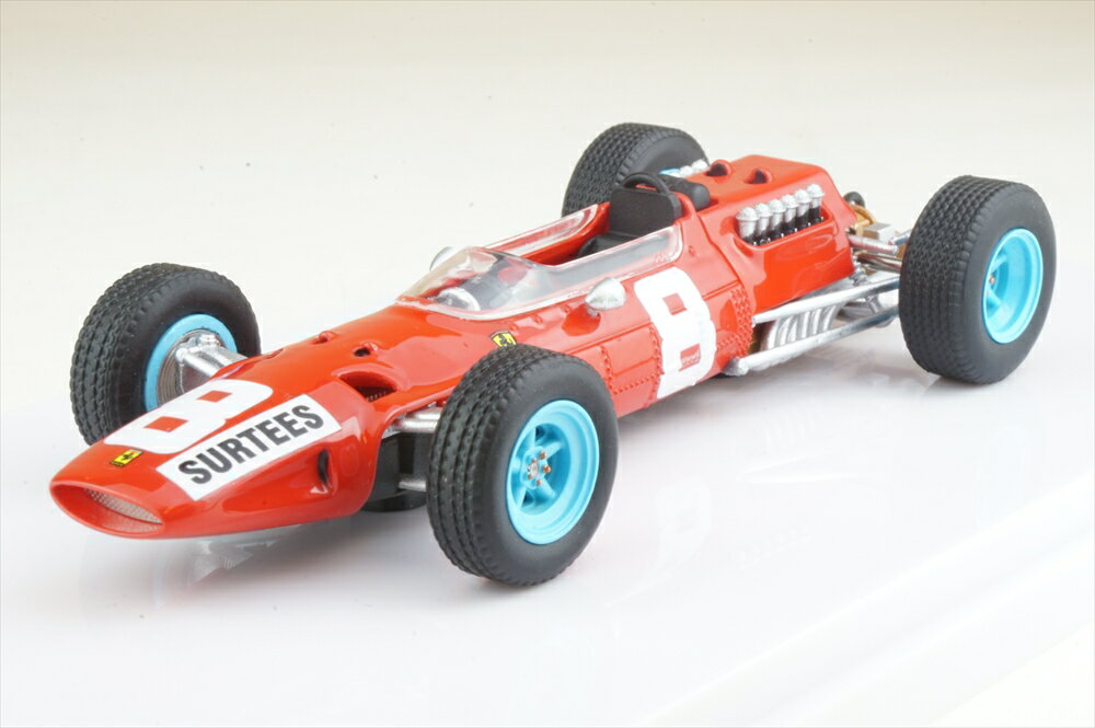 テクノモデル 1/43 フェラーリ 512 No.8 F1 1965 イタリアGP J.サーティース 完成品ミニカー TM43-11B