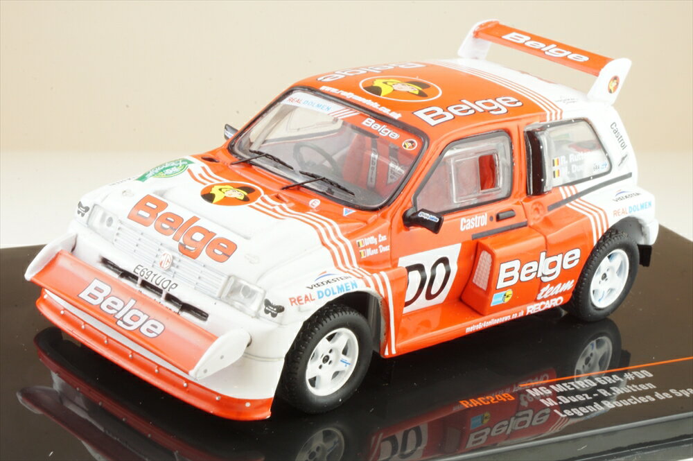 イクソ 1/43 MG メトロ 6R4 No.D0 2014 Legend Boucles de Spa M.Duez/R.Rutten 完成品ミニカー RAC249LQ