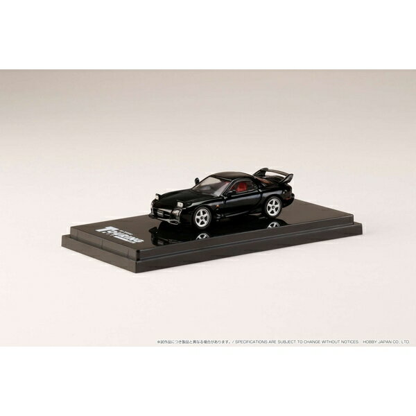 ホビージャパン 1/64 マツダ アンフィニ RX-7 FD3S A-Spec. ブリリアントブラック 完成品ミニカー HJ643007CBK