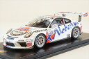 スパーク 1/43 ポルシェ 911 GT3 Cup No.25 2020 ポルシェカレラカップ ドイツ ウィナー Larry ten Voorde 完成品ミニカー SG714