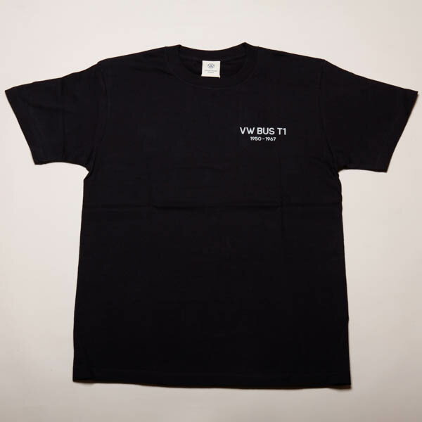 フォルクスワーゲン EVERY DAY IS A NEW DAY VWバス プリントTシャツ ネイビー Lサイズ グッズ BVW8354M