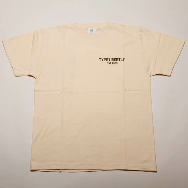 フォルクスワーゲン EVERY DAY IS A NEW DAY T1 ビートル プリントTシャツ ナチュラル Mサイズ グッズ BVW8354M