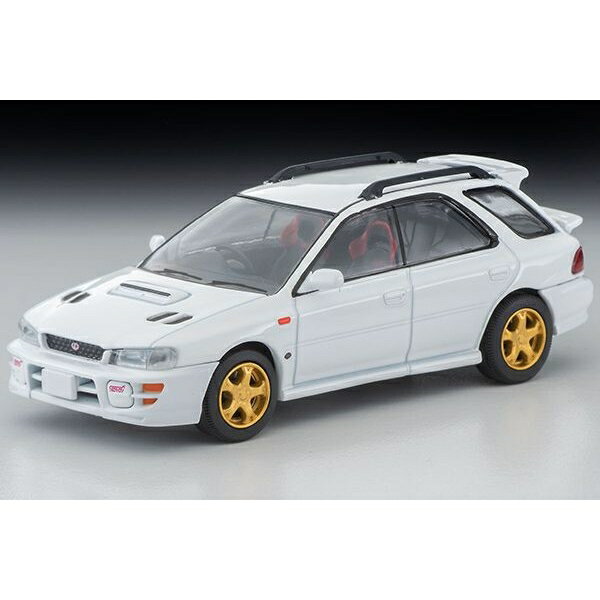 トミカリミテッド ヴィンテージネオ 1/64 スバル インプレッサ ピュアスポーツワゴン WRX STi Version V 1998 ホワイト 完成品ミニカー LV-N281A