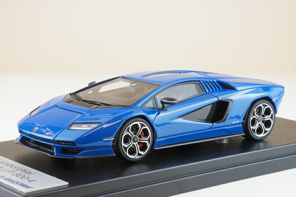 乐天商城 - ルックスマート 1/43 ランボルギーニ カウンタック LPI 800-4 ブルー 完成品ミニカー LS529H