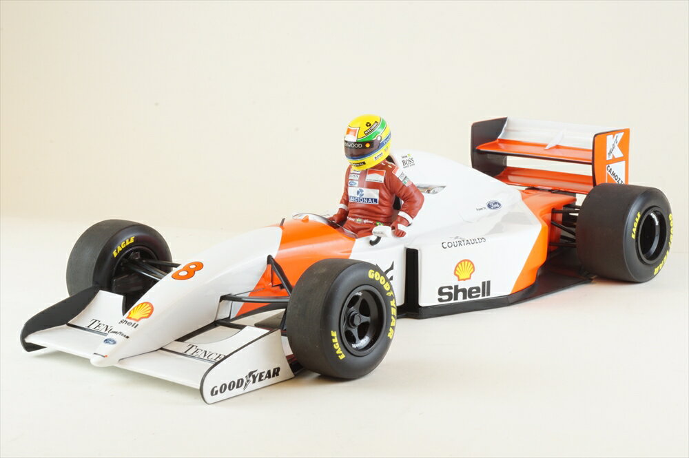 ミニチャンプス 1/18 マクラーレン フォード MP4/8 No.38 1993 F1 オーストラリアGP ウィナー A.セナ 完成品ミニカー 540931838