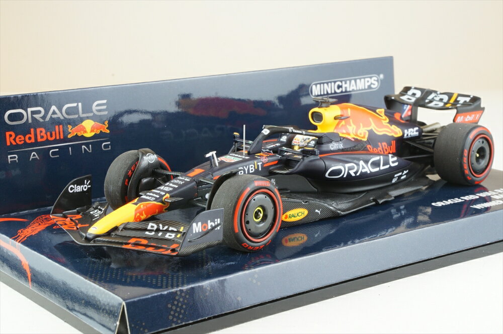 乐天商城 - ミニチャンプス 1/43 レッドブル RB18 No.1 2022 オラクル F1 スペインGP ウィナー M.フェルスタッペン 完成品ミニカー 417220601