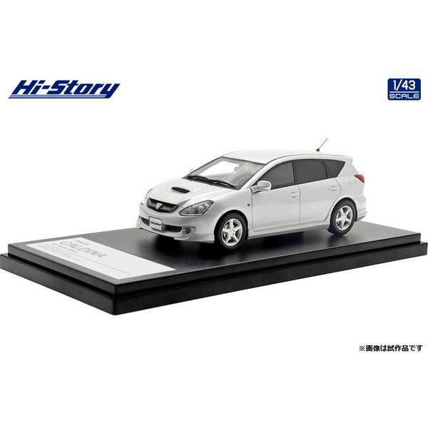 ハイストーリー 1/43 トヨタ カルディナ GT-FOUR 2002 シルバーマイカメタリック 完成品ミニカー HS409SL