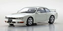 京商 1/43 ニッサン シルビア K's S14 ホワイト 完成品ミニカー KSR43112W