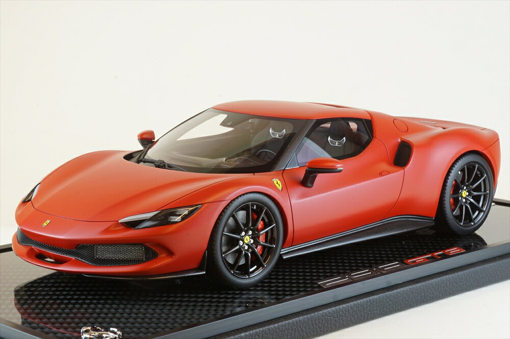 樂天商城 - BBR 1/18 フェラーリ 296 GTB レッド F1 75 ケース付 完成品ミニカー P18210F1-75