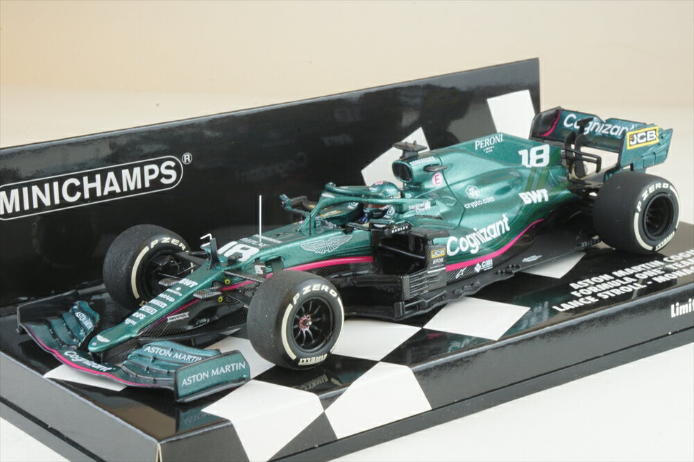 乐天商城 - ミニチャンプス 1/43 アストンマーチン AMR21 No.18 2021 F1 モナコGP L.ストロール 完成品ミニカー 417210618