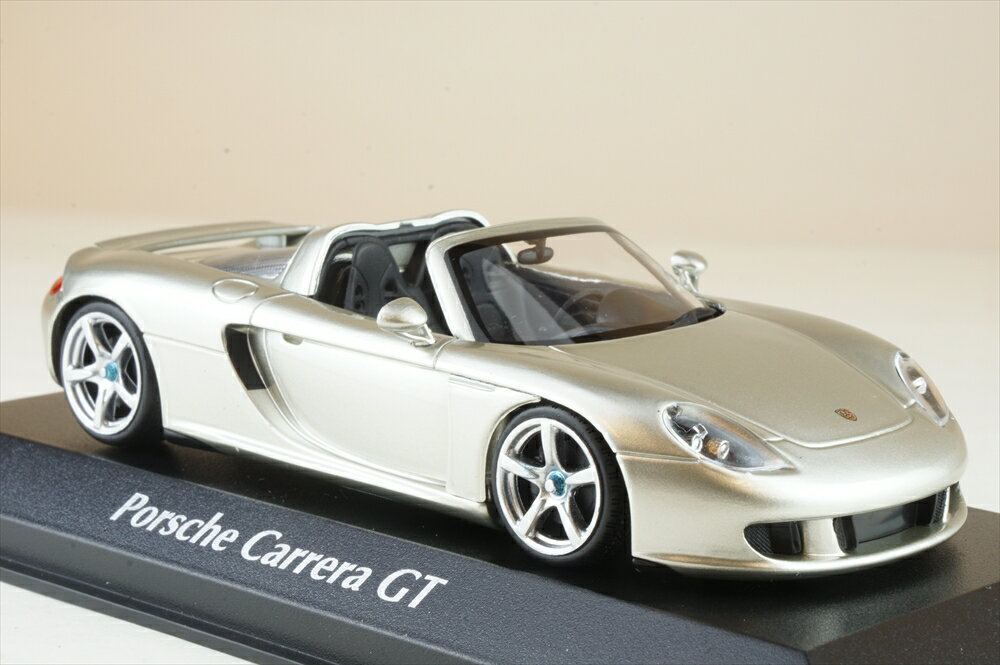 乐天商城 - マキシチャンプス 1/43 ポルシェ カレラ GT 2003 シルバー 完成品ミニカー 940062630