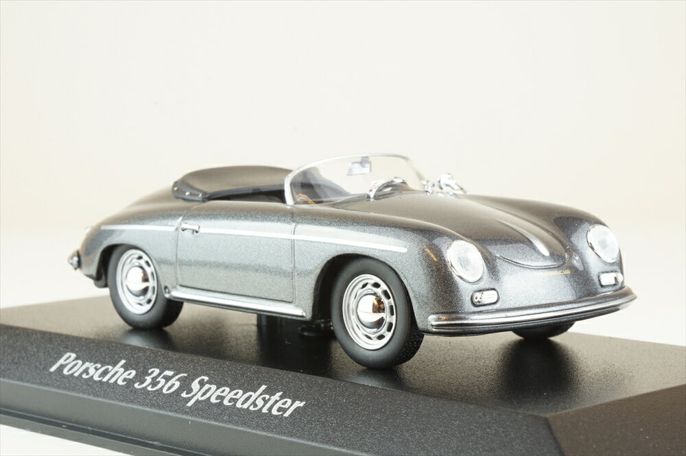 マキシチャンプス 1/43 ポルシェ 356 A スピードスター 1956 グレーメタリック 完成品ミニカー 940065530