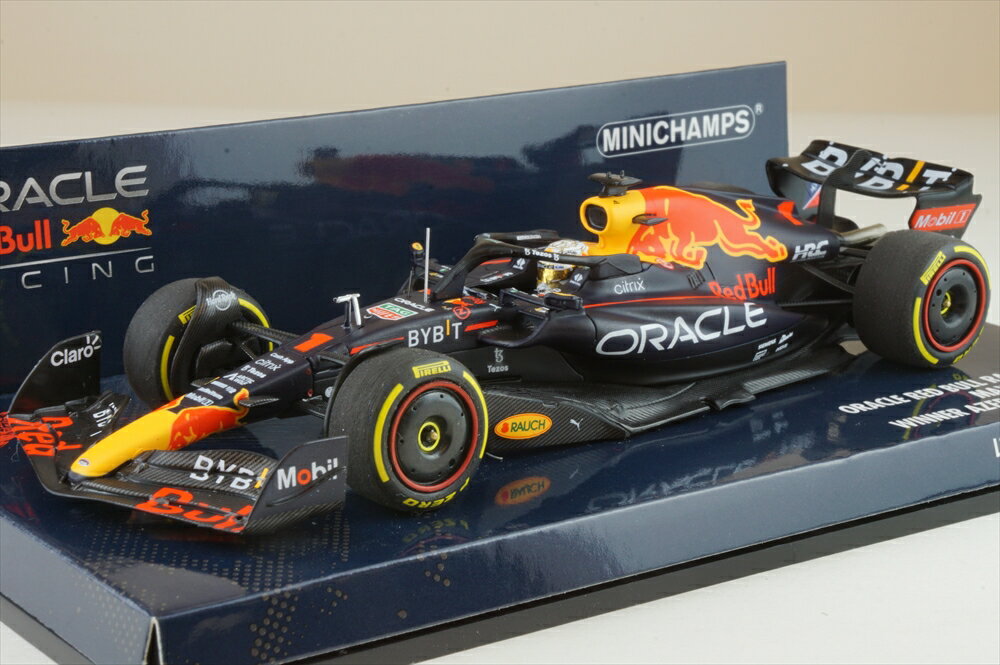 乐天商城 - ミニチャンプス 1/43 レッドブル RB18 No.1 2022 オラクル F1 アゼルバイジャンGP ウィナー M.フェルスタッペン 完成品ミニカー 417220801