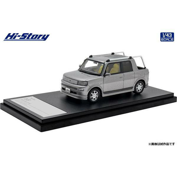 乐天商城 - ハイストーリー 1/43 トヨタ bB オープンデッキ 2001 グレーメタリック 完成品ミニカー HS430GY