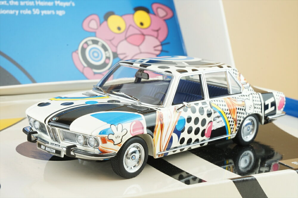 ミニチャンプス 1/43 BMW 2500 E3 1969 "NEW HORIZON" 完成品ミニカー 410029202