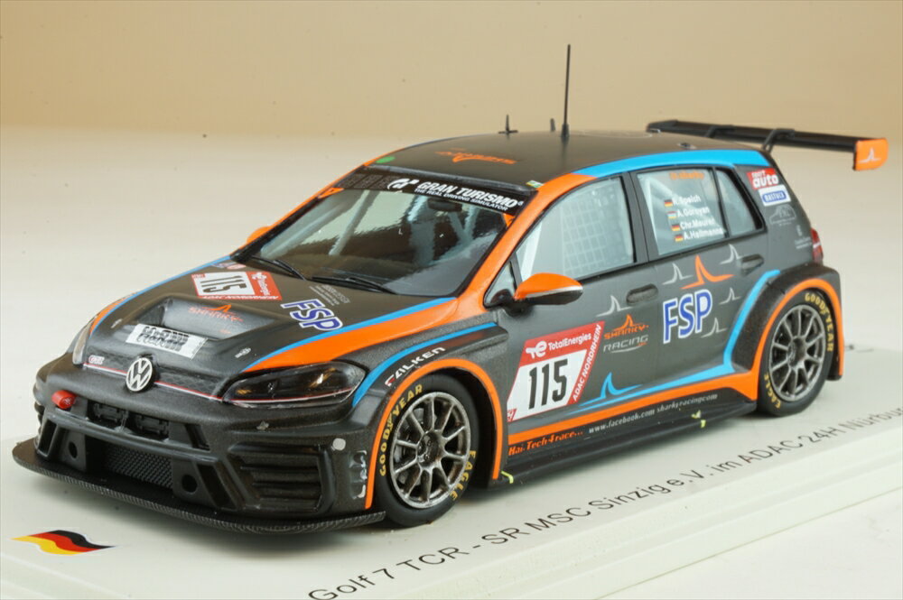 ѡ 1/43 ե륯 Golf 7 TCR/SR No.115 2022 ˥֥륯24 A.Goroyan/R.Speich/and more ʥߥ˥ SG867