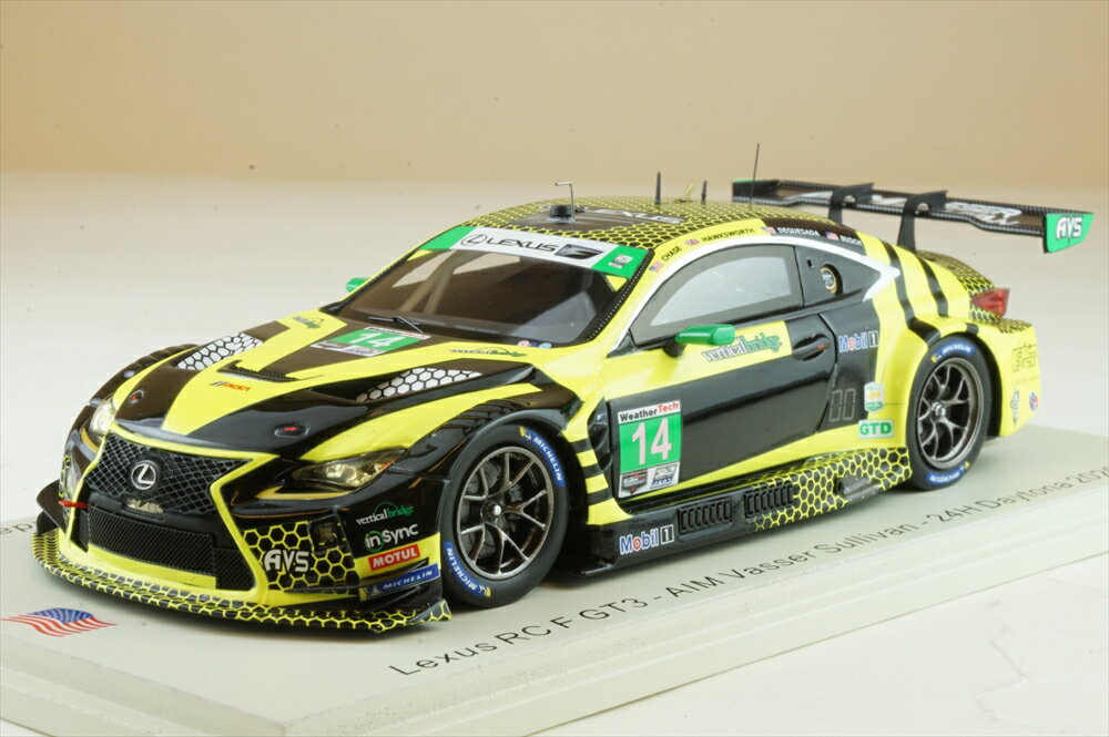 即決有□spark□1/43□レクサス RC F GT3 #19□2019 即決有□spark□1/43□レクサス RC F GT3 #19□2019