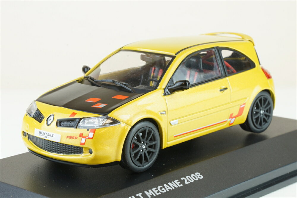 樂天商城 - ソリド 1/43 ルノー メガーヌ 2 R26-R イエロー 完成品ミニカー S4310204