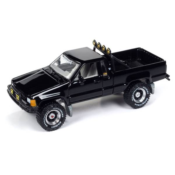 ジョニーライトニング 1/64 トヨタ SR5 1985 Mystery Matinee ブラック BTTF1 マーティ 完成品ミニカー JLSP374