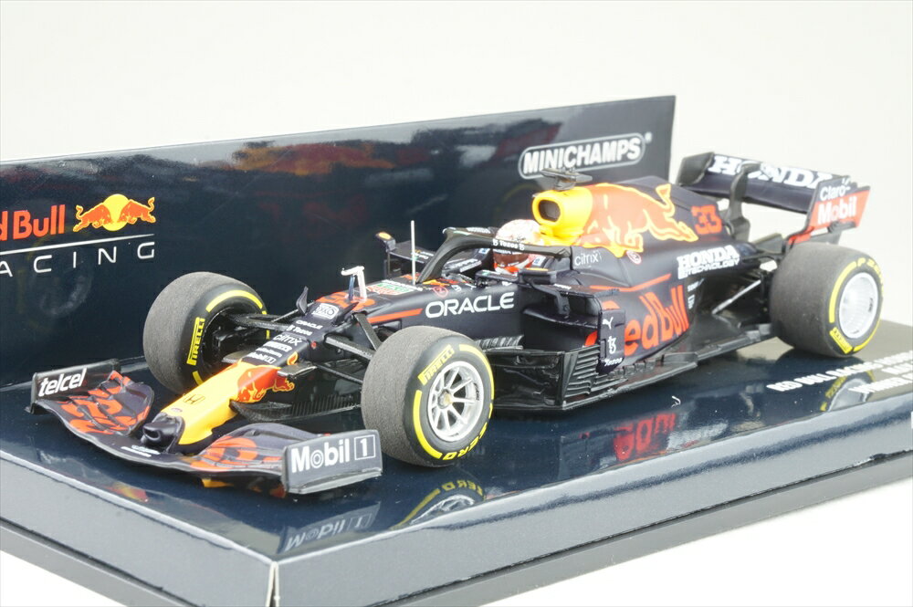 ミニチャンプス 1/43 レッドブル RB16B No.11 2021 F1 メキシコGP 3位 S.ペレス 完成品ミニカー 410211911