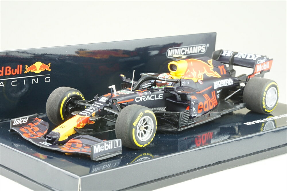 ミニチャンプス 1/43 レッドブル RB16B No.33 2021 F1 メキシコGP ウィナー M.フェルスタッペン 完成品ミニカー 410211933