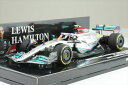 ミニチャンプス 1/43 メルセデスAMG F1 W13 E パフォーマンス No.44 2022 F1 マイアミGP L.ハミルトン 完成品ミニカー 417220544