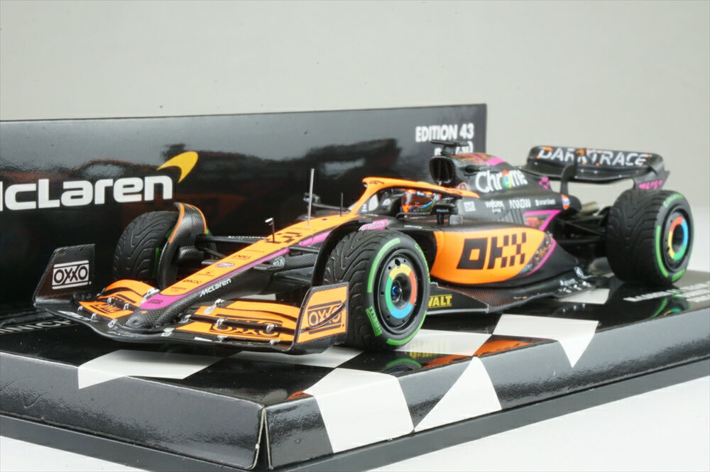 ミニチャンプス 1/43 マクラーレン MCL36 No.3 2022 F1 シンガポールGP D.リカルド 完成品ミニカー 537226003