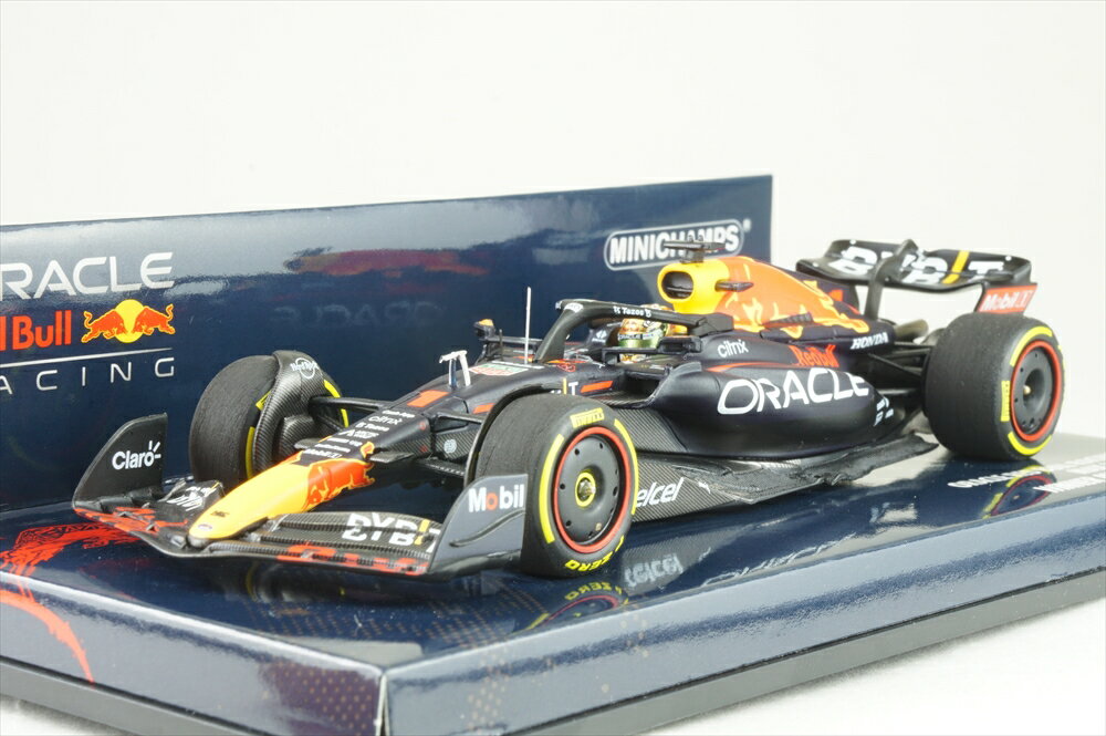 乐天商城 - ミニチャンプス 1/43 レッドブル RB18 No.1 2022 F1 メキシコGP ウィナー M.フェルスタッペン 完成品ミニカー 417222001