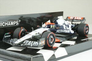ミニチャンプス 1/43 アルファタウリ AT04 No.21 スクーデリア・アルファタウリ 2023 F1 N.デ・フリース 完成品ミニカー 417230121