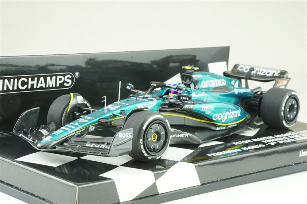 ミニチャンプス 1/43 アストンマーチン AMR23 No.14 2023 F1 F.アロンソ 完成品ミニカー 417230114