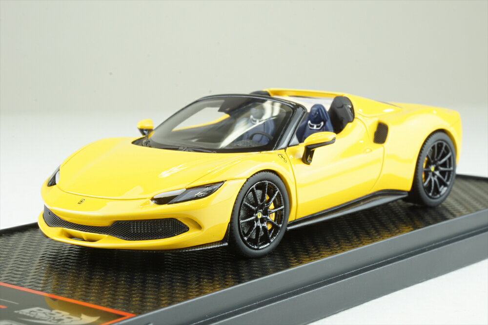 BBR 1/43 フェラーリ 296 GTS Giallo Modena 完成品ミニカー BBRC268C1