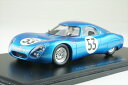 スパーク 1/43 CD プジョー No.53 1966 ル・マン24時間 G.Heligouin/J.Rives 完成品ミニカー S4597