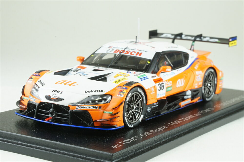 スパーク 1/43 au TOM'S GR Supra No.36 TGR TEAM au TOM'S 2022 GT500 スーパーGT 坪井翔/G.アレジ 完成品ミニカー SGT030