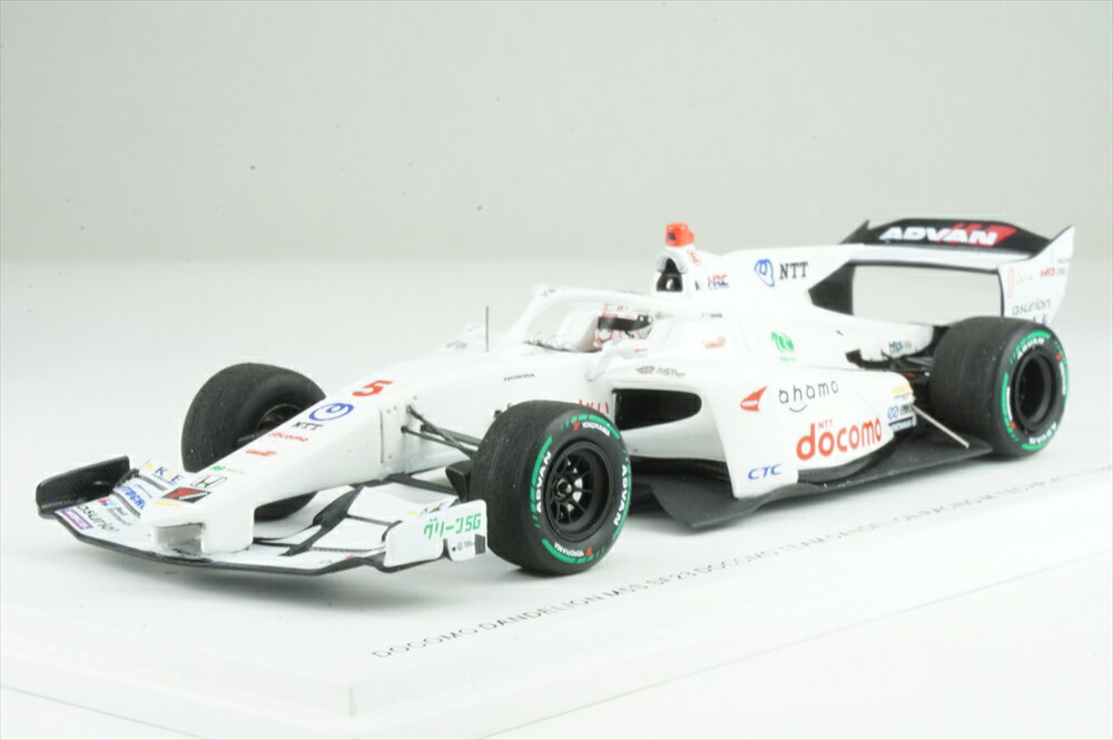 スパーク 1/43 DOCOMO TEAM DANDELION SF23 No.5 M-TEC HR-417E 2023 スーパーフォーミュラ 牧野任祐 完成品ミニカー SFJ005