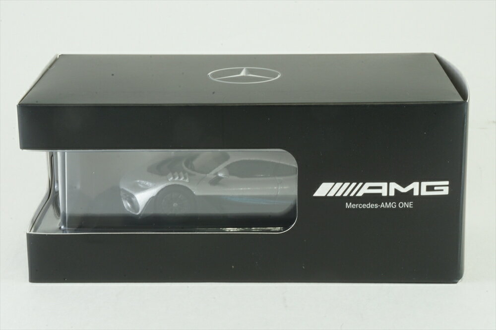 ディーラー別注 1/43 メルセデスAMG ONE C298 レースVer. 2023 シルバー 完成品ミニカー B66961040 - Image 3