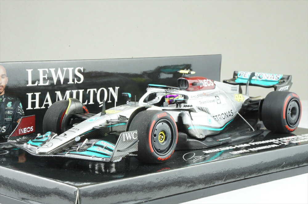 乐天商城 - ミニチャンプス 1/43 メルセデスAMG F1 W13 E パフォーマンス No.44 2022 F1 ハンガリーGP 2位 L.ハミルトン 完成品ミニカー 417221344