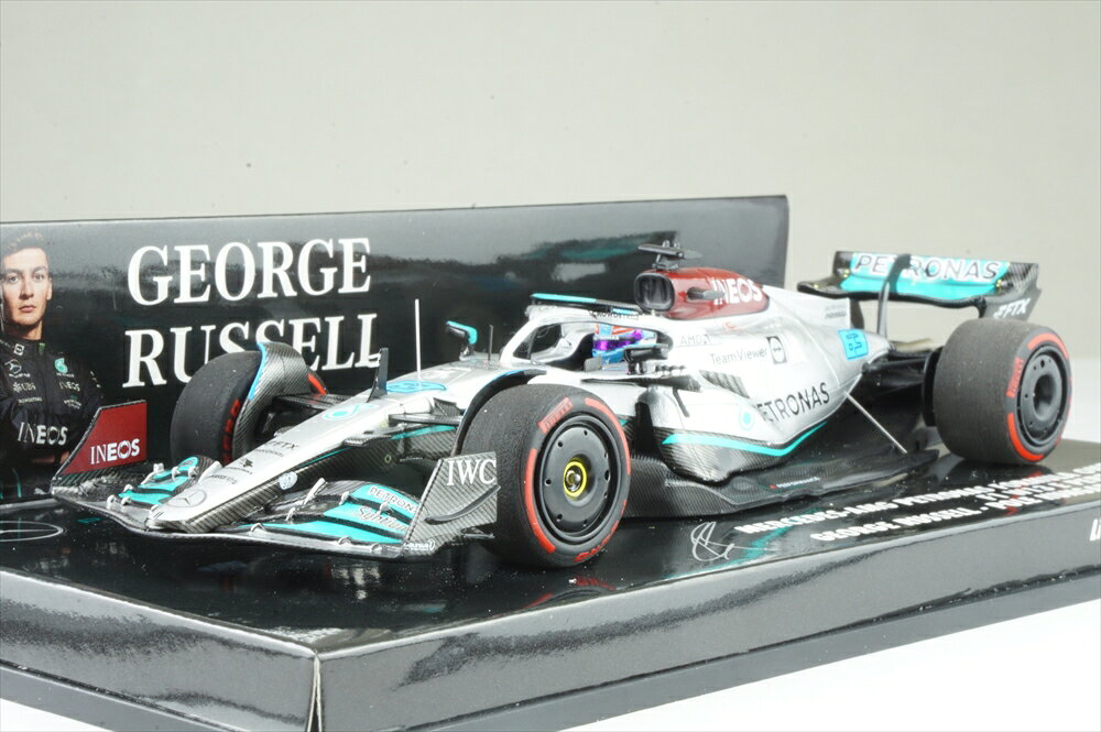 乐天商城 - ミニチャンプス 1/43 メルセデスAMG F1 W13 E Performance No.63 2022 F1 ハンガリーGP 初ポールポジション G.ラッセル 完成品ミニカー 417223163