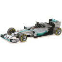 ミニチャンプス 1/18 メルセデス F1 W05 Hybrid No.44 2014 F1 ワールドチャンピオン L.ハミルトン 完成品ミニカー 186140...