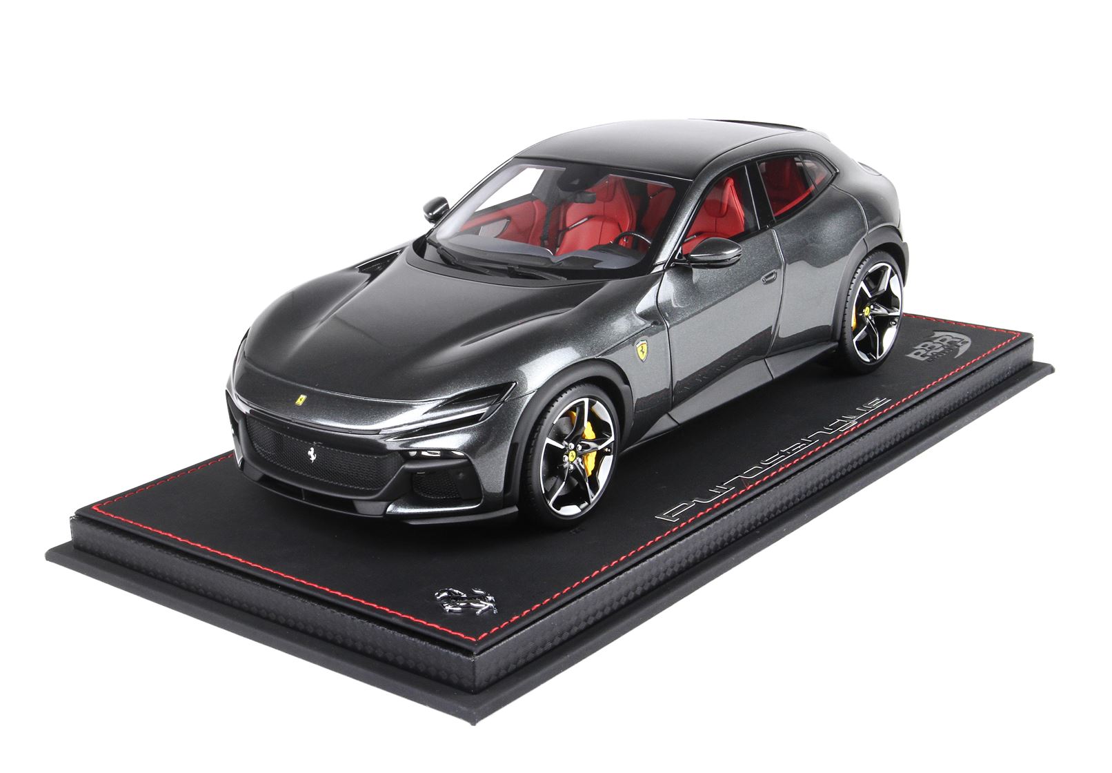 BBR 1/18 フェラーリ プロサングエ グレーシルバーストーンメタリック ケース付属 完成品ミニカー P18219A